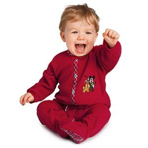 Disney - Christmas Mickey Mouse Infant Sleeper